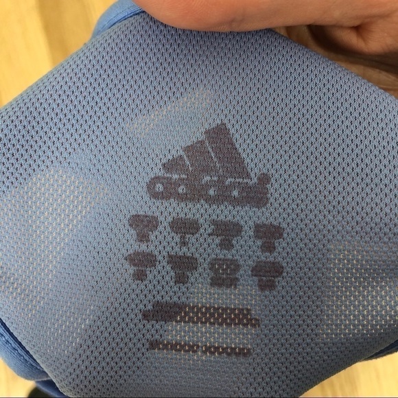 Adidas Blue Sports Bra Sz Large Women’s - Picture 4 of 5